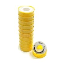 Gram Teflon Bant Sızdırmazlık Bandı 12 mm x 10 Mt 10 Adet - YERLİ ÜRETİM