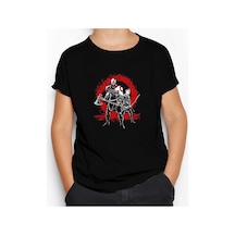 Zepplin Giyim God Of War Logo Lineage Siyah Çocuk Tişört Siyah