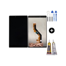 Samsung Galaxy Tab A8 Sm-t290f Uyumlu Dokunmatik Set Siyah + Montaj Seti