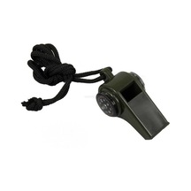 Pusulalı Termometreli Acil Durum Düdüğü 3 İn 1 Çok Renkli