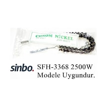 Sinbo Sfh-3368 2500w Modele Uyumlu 2500w İnfrared Soba Isıtıcı Rezistans Teli Yatay