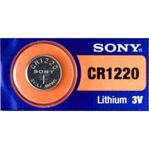 Sony CR1220 3V Lityum Düğme Pil
