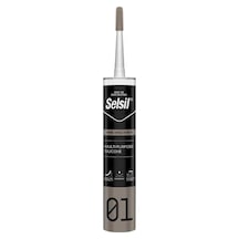 Genel Amaçlı Silikon 280gr Şeffaf 25 Adet