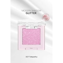 Kalıcı, Topaklanma Yapmayan, Simli Tekli Far Modern Shadow Glitter 307 Telepathy 307 Telepathy Diğer