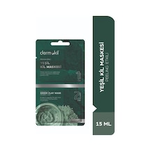 Dermokil Peeling Etkili Yeşil Kil Maskesi 15 ML