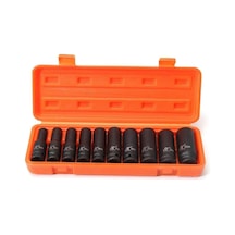 5490 1/2" Derin Havalı Lokma Anahtar Takımı 10 Parça Metrik