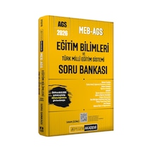 Pegem 2026 Meb Ags Eğitim Bilimleri Ve Türk Milli Eğitim Sistemi Tamamı Çözümlü Soru Bankası Pegem Akademi Yayıncılık