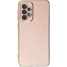 Newface Samsung Galaxy A73 5g Kılıf Volet Silikon - Pembe