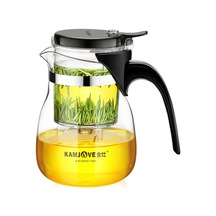 Sones Kamjove Elegant Cup Çaydanlık Isıya Dayanıklı Cam Çay Seti, Stil:tp-757 700ml Diğer