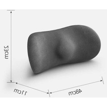 Wondernest Araba Minderi Sürüş Koltuğu Servikal Destek Yastığı, Kafalık + Bel Pedi Mavi