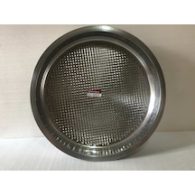 Çiğ Köfte Tepsisi - 5 Numara - Çelik Leğen Motifli - 52 CM