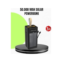 Mey İthalat Güneş Enerjili Powerbank Dijital Göstergeli Taşınabilir Güç Kaynağı Çok Renkli