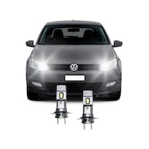 Vw Polo 6r 6c Led Uzun Far Ampulü Mini Led 2'li Set H7