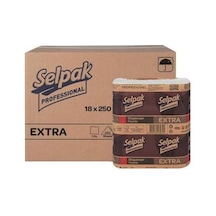 Selpak Extra Dıspenser Peçete Kolı 18 Pk 250 Lı