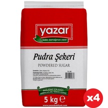 Yazar Pudra Şekeri 4 x 5 KG