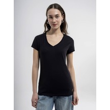 Loft Kadın T-shirt Siyah Lf2036284 24yp69000288 P6934