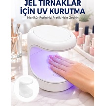 Kargo Kalıcı Oje Kurutucu Uv Led Teknolojisi Taşınabilir Mini Tırnak Kurutucu Yeni Nesil Najmaddin