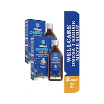 Wellcare Omega 3 Karışık Meyve Aromalı Balık Yağı 2 x 150 ML