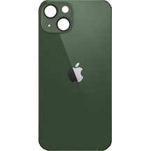 Apple Uyumlu iPhone 13 Arka Pil Batarya Kapak Yeşil
