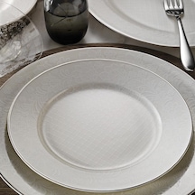 Kütahya Porselen Bone Kalipso 62 Parça 1076520 Desenli Yemek Takı