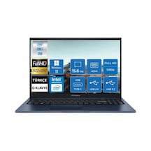 Asus Vivobook 15 i5-20U X1504VA-BQ4126W-C4 24 GB 512 GB SSD 15.6" W11 FHD Dizüstü Bilgisayar