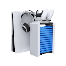 Tp5 1545 Ps5 Kulaklık Tutucu Oyun Haznesi Şarj Stand Kit