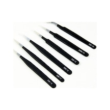 Esd-10,11,12,13,14,15 6 Parça Anti Statik Cımbız Set (209833859)-Siyah