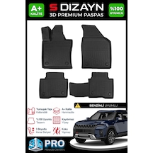Ssangyong Torres Benzinli 3d Pro Havuzlu Paspas 2023 Üzeri A+ Kalite 3ds-sdz326