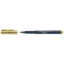 Faber-castell Altın Renkli Metalik Markör 10lu Set 1.5 Mm Uç Kalınlığı İle Kokusuz Kullanım