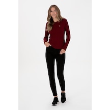 U.S. Polo Assn. Kadın Siyah Skinny High Waist Fit Jean Pantolon 50307812-DN0027