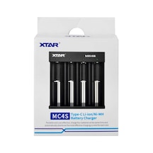 Xtar Mc4s - Taşınabilir Li-ion/ni-mh Pil Şarj Cihazı - 4lü