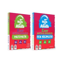 Tammat 8. Sınıf Matematik + Fen Bilimleri Hızlı Ve Akıllı Branş Deneme Set 2 Kitap
