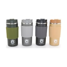 500ml Paslanmaz Çelik Termos Mug - Sızdırmaz Kapaklı Çift Katmanlı Termos Alk3133