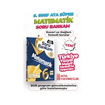 6. Sınıf Matematik Ata Süper Soru Bankam Yeni