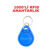 Sr-600 I Proximity Anahtarlık 125 Khz Rfıd Keyfob Kopyalanamaz Geçiş Kontrol Anahtarı 1000 Adet