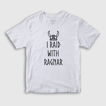 Presmono Unisex Çocuk Raid Vikings T-Shirt