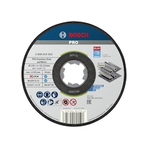 Professional 10 Adet Düz Kesme Diski Standart Inox, X-lock İçin, Delik Çapı: 22,23 Mm, Kalınlık: 1 Mm , 26086192