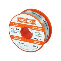 40-60 Lehim Teli 200 Gr 1.6 Mm- Sn:40 / Pb:60 Bc0c5