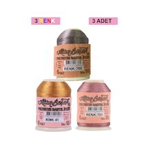3 Adet Altınbaşak Oya Ve Dantel İpi 20 Gr - Royaleks - No: 041 - 701 - 769