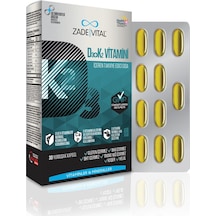 Zade Vital D3 K2 Vit Blister 30 Kapsül