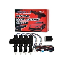 Merkezi Kilit Seti Kumandasız 12-24V 4 Kapı İçin