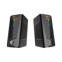 Lecoo Rgb Bilgisayar Hoparlörü - Ds104 Kablolu 1+1 Bilgisayar Rgb Oyuncu Hoparlörü