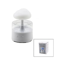 Yağmur Bulutu - Bt Spekaer Hoparlör 300ml Usb Şarjlı - Renkli Ledli Işık - Kumandalı Hava Nemlendiri