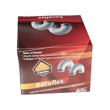 Bacamatik için Bacaflex Aspiratör Baca Borusu 127 mm 3 mt