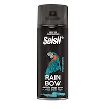 Selsil Rainbow Akrilik Sprey Boya - Yaldız Gri 400 Ml Selsil Rainbow Akrilik Sprey Boya - Yaldız Gri 400 Ml