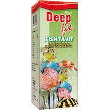 Deep Fix Fishtavit Akvaryum Balıkları için Vitamin Solüsyonu 30 M