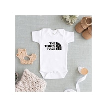 Babylimon Unisex Bebek Baskılı Zıbın Beyaz - 132151631 Beyaz