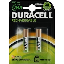 Ş Arjedilebilir İnce Kalem Pil 2'li Aaa 750 Mah