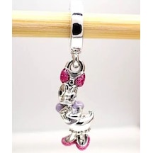 Fubena Daisy Duck Sallantılı Charm Gümüş