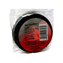 3m Temflex 2155 Kauçuk Elektrik Bandı, 1.9 Cm X 6.7 M, Siyah, Kendinden Kaynaşan Yalıtım Bandı, 1 Rulo